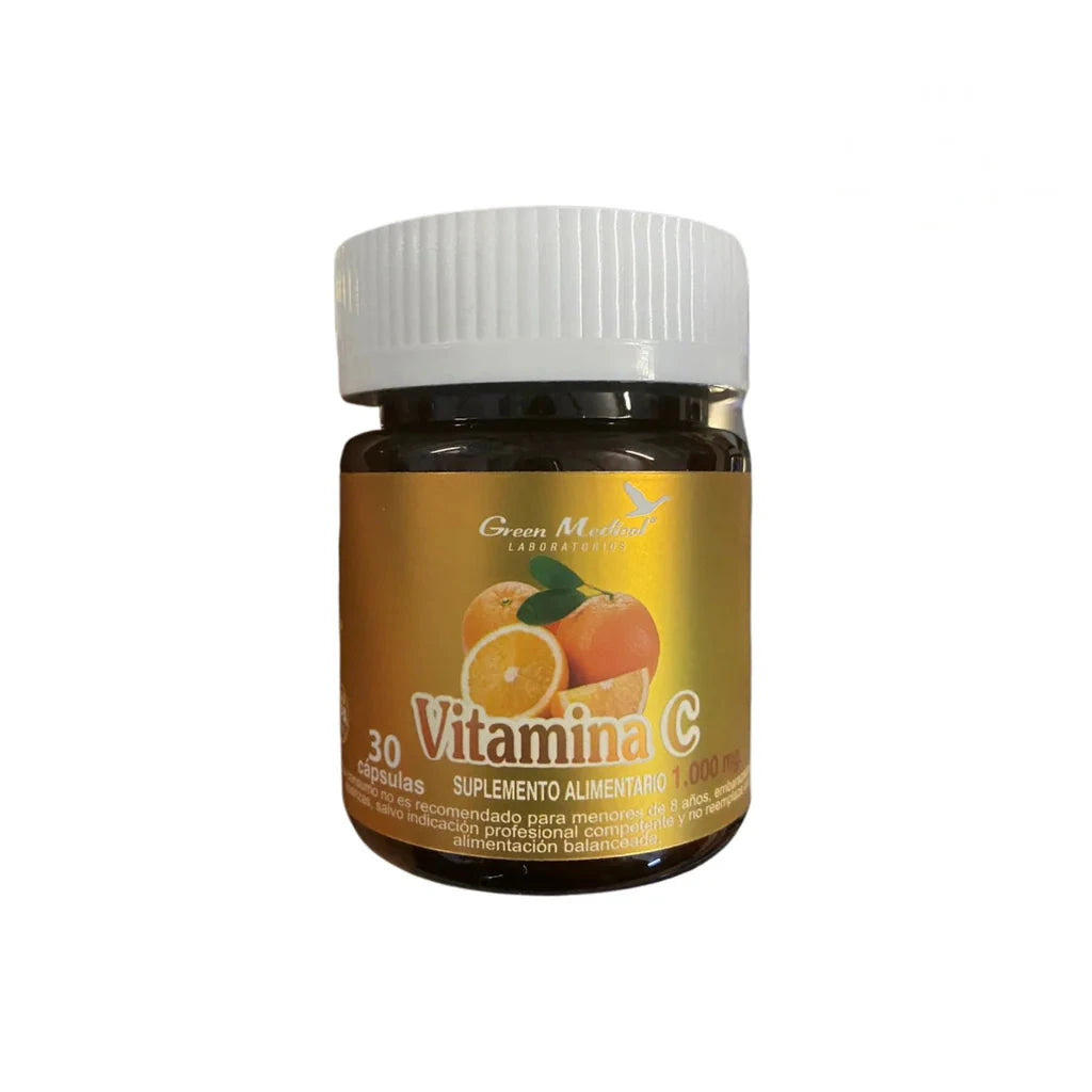Vitamina C 1000 mg x 30 caps green medical